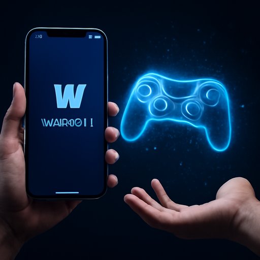wicket71 হাতে ধরা ফোনে অ্যাপ স্ক্রিন
